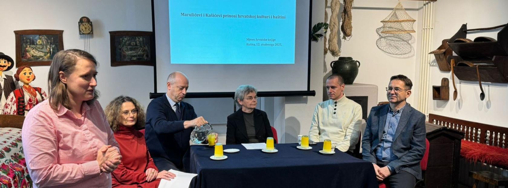 PREDAVANJE O MARULIĆU I KAŠIĆU U MUZEJU MOSLAVINE: ISTRAŽIVANJE KORIJENA HRVATSKE KNJIŽEVNOSTI I JEZIKA