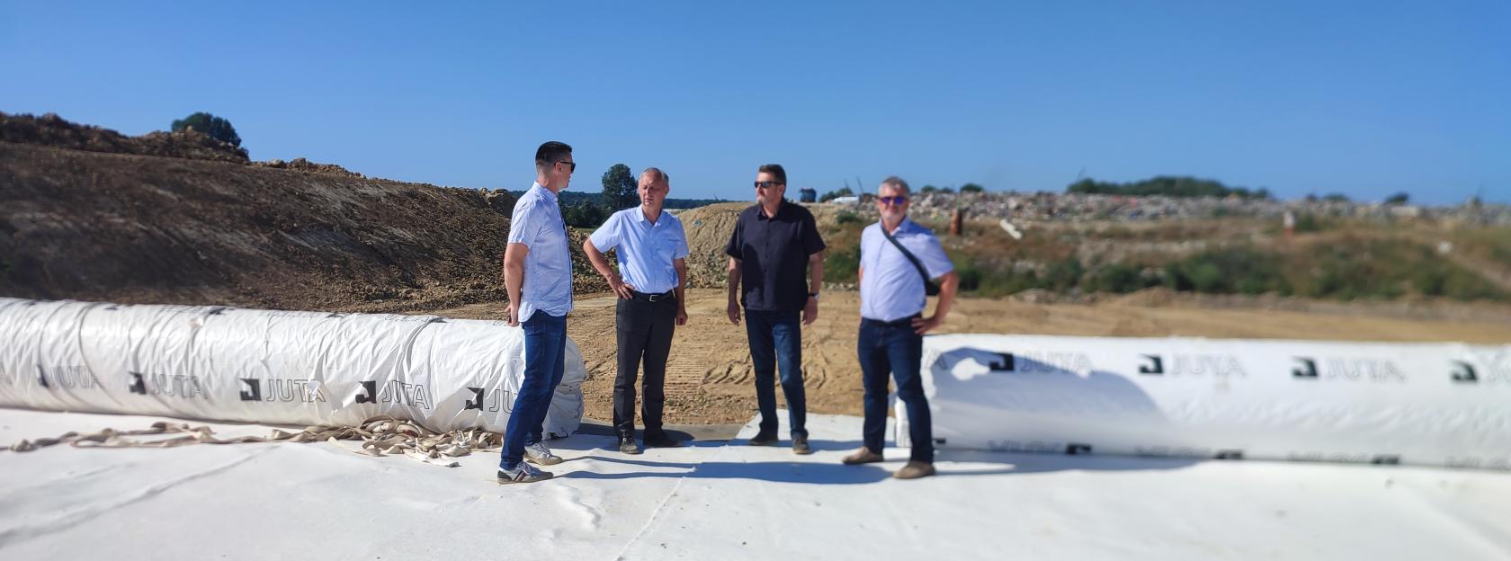 Radovi na projektu povećanja kapaciteta deponije u Kutini teku u skladu s rokovima