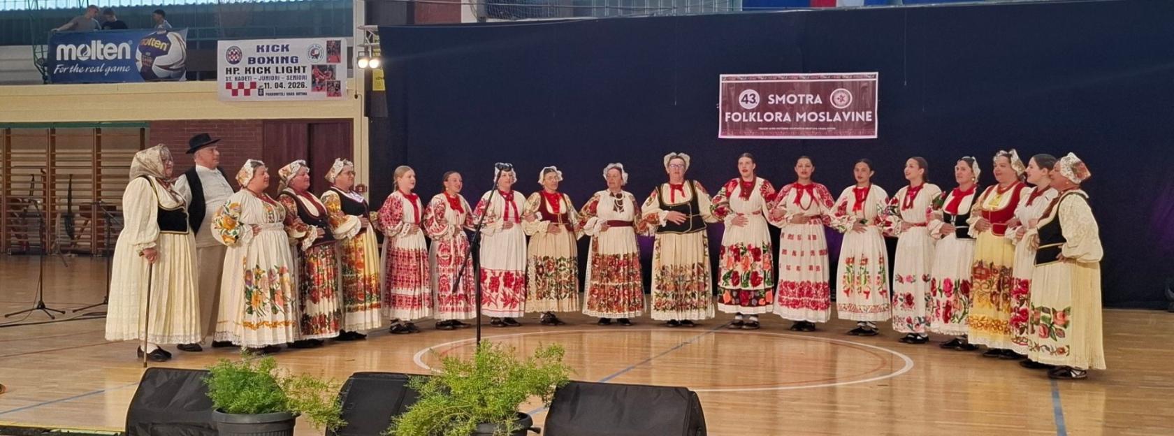 Održana 43. Smotra folklora Moslavine: više od 350 sudionika u slavlju tradicije i identiteta