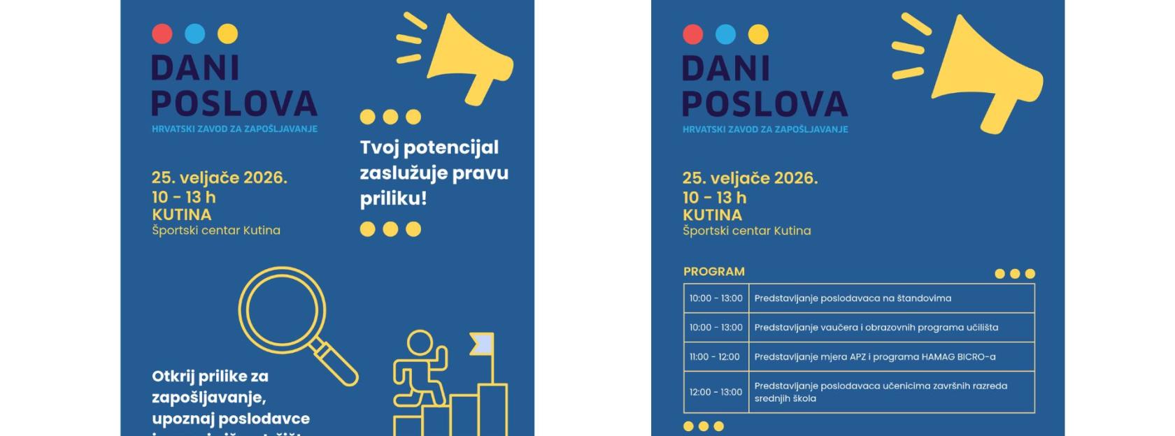 NAJAVA - DANI POSLOVA HZZ-A U KUTINI – PRILIKA ZA NOVI PROFESIONALNI ISKORAK