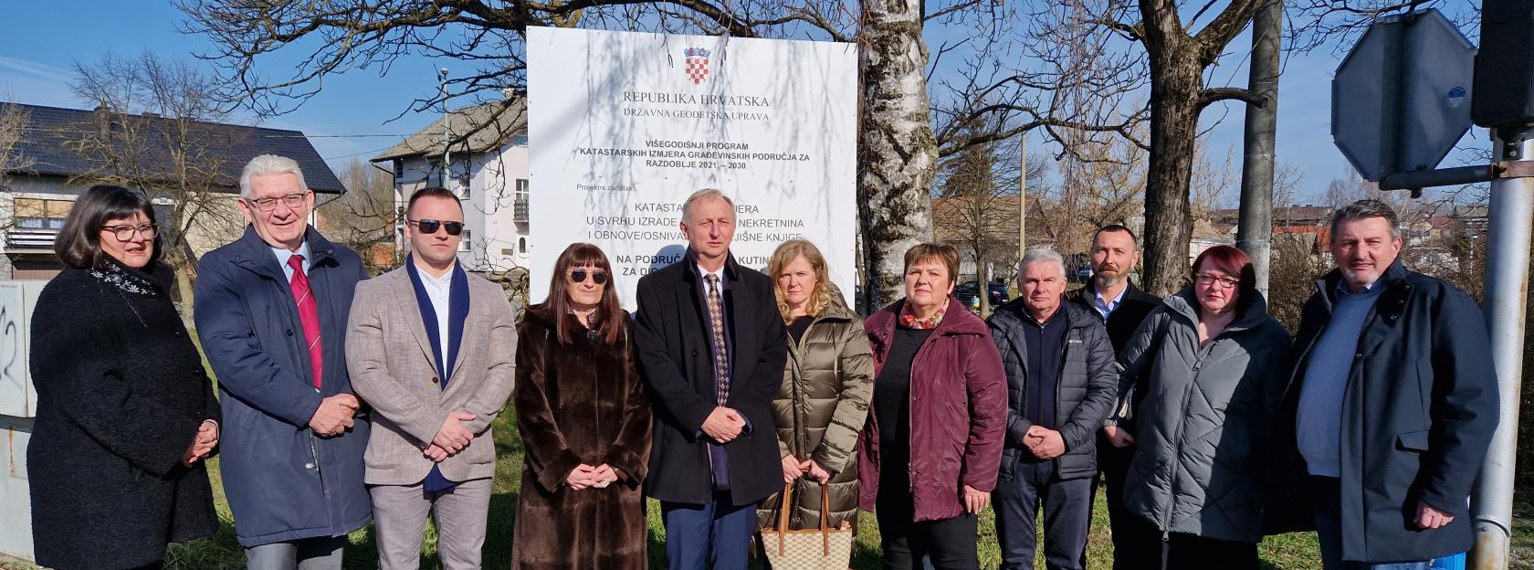 Počela je katastarska izmjera Kutine
