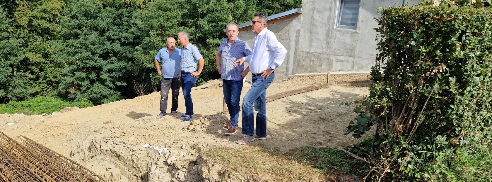 Započela sanacija klizišta u Goilskoj ulici u Kutini