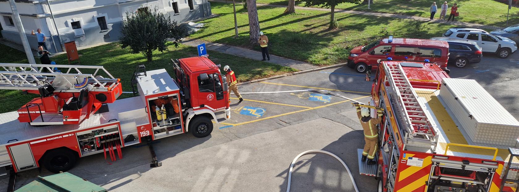 Vježba civilne zaštite u Gradu Kutini