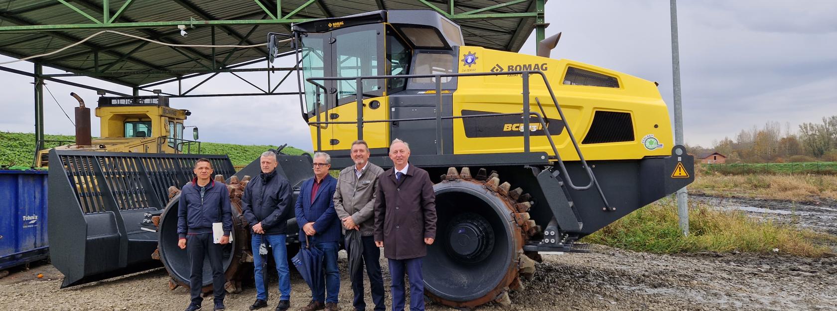 Novi kompaktor vrijedan 483 750,00 eura za Eko Moslavinu