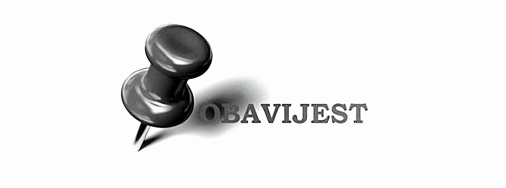 Obavijest o natječaju za upis djece rane i predškolske dobi u redovite programe predškolskog odgoja i obrazovanja za pedagošku godinu 2025./2026