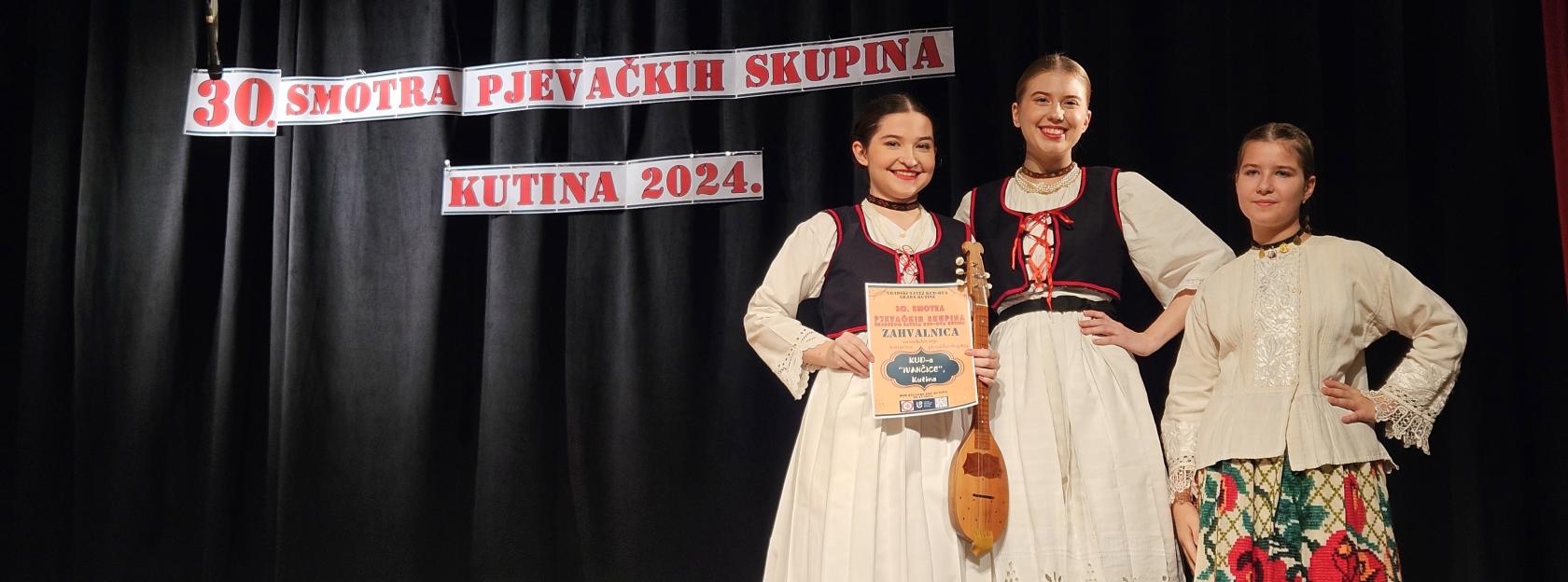 30. Smotra pjevačkih skupina u Kutini: Slavlje glazbene tradicije i baštine