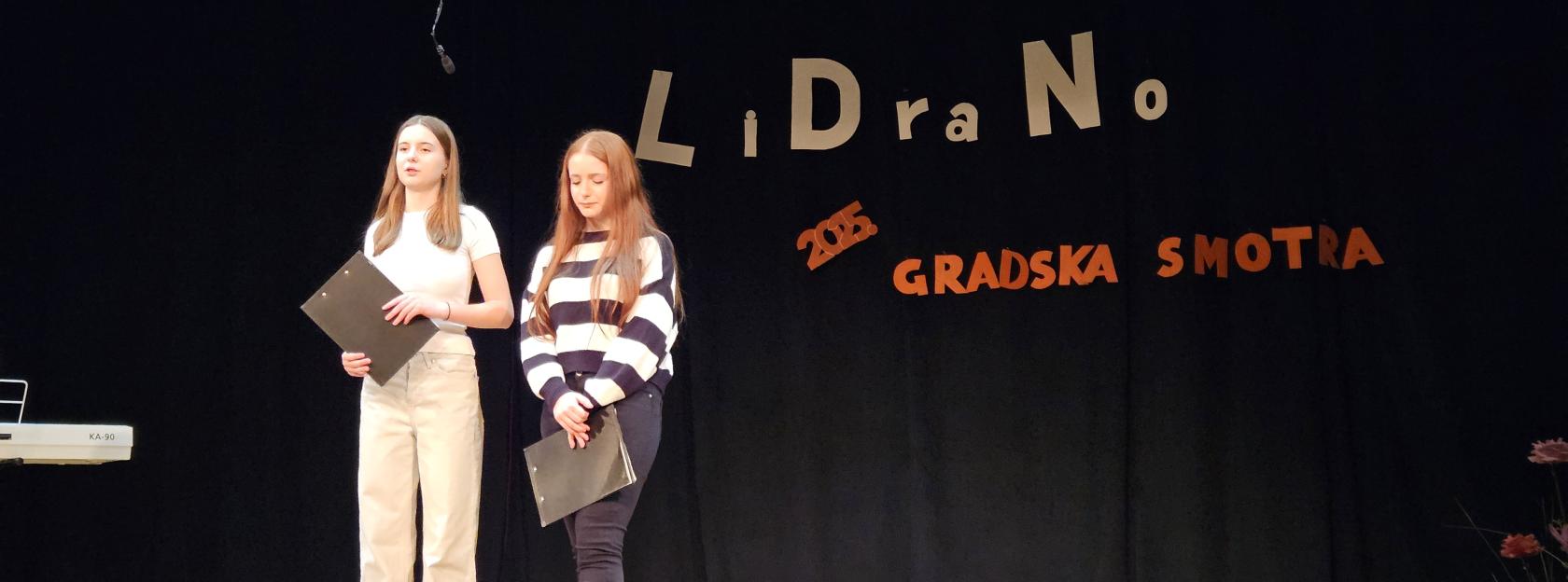 LiDraNo 2025.: Održana gradska smotra literarnog, dramsko-scenskog i novinarskog stvaralaštva