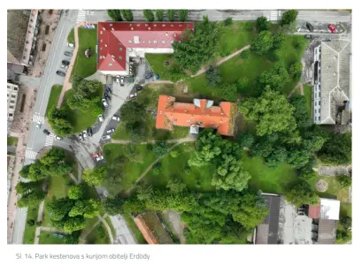 Park kestenova s kurijom obitelji Erdody