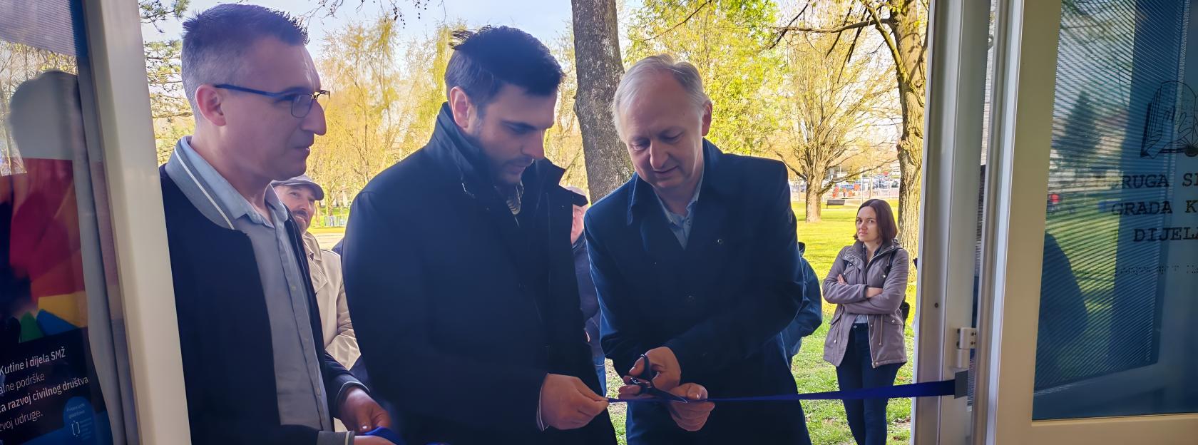 Otvoren novi prostor Udruge slijepih Kutina