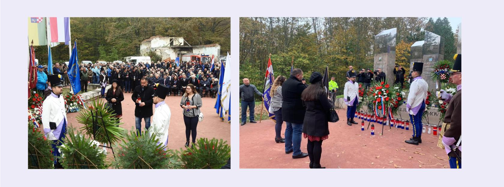 Komemoracija Trokut-Novska u spomen poginulim braniteljima na Zapadno-slavonskom bojištu