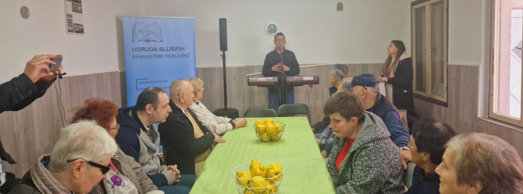 Dan Grada Kutine u Udruzi slijepih grada Kutine