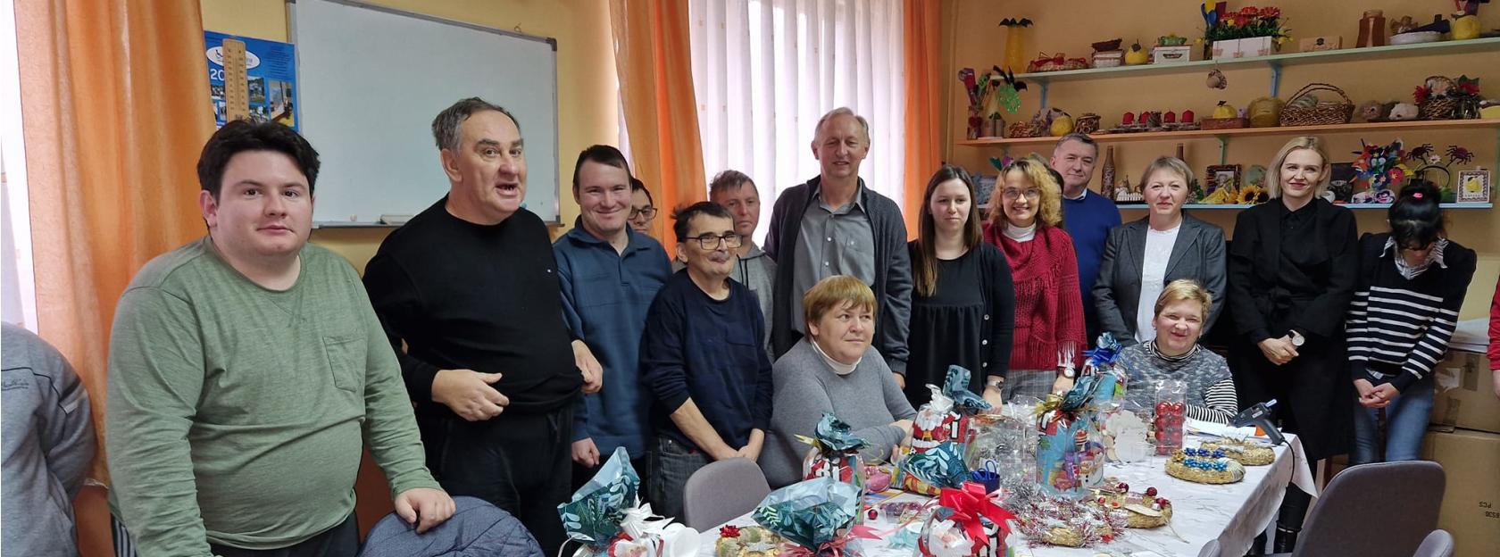 Gradonačelnik i predsjednica DGV Kutina u posjetu Udruzi OSI Kutina