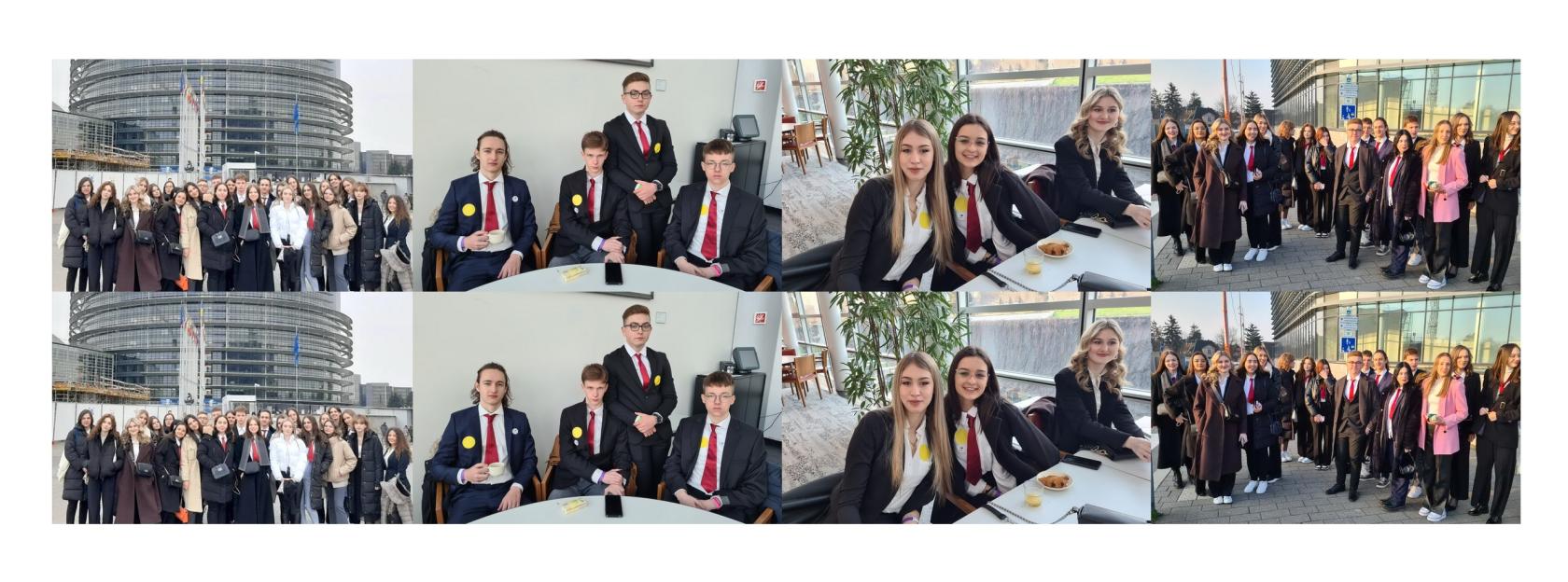 Kutinski gimnazijalci u Europskom parlamentu