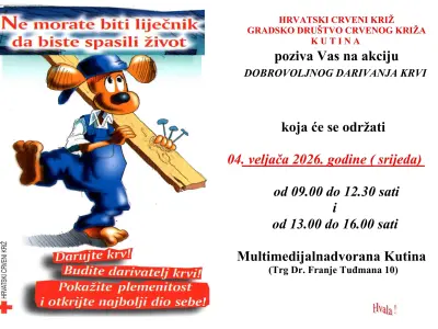 PLAKAT 4.2. Darivanje krvi CK