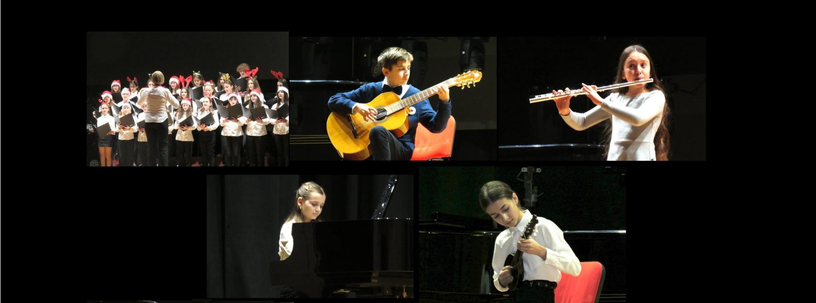 Božićni koncert OGŠ Borisa Papandopula