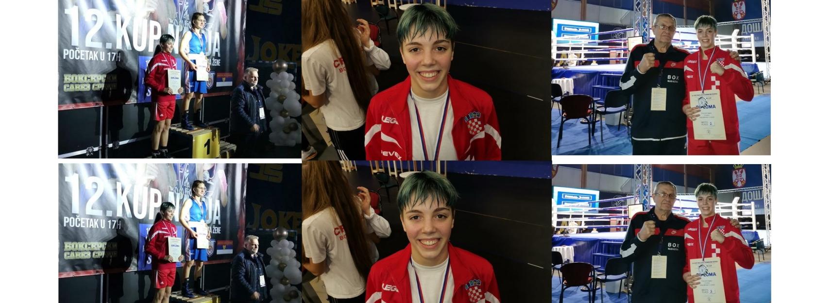Box klub Kutina: Agati Štajcer, srebro na Kupu nacija u Somboru