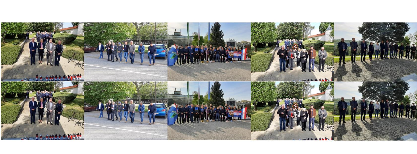 Delegacija Grada Kutine obilježila 28. obljetnicu VRO Bljesak