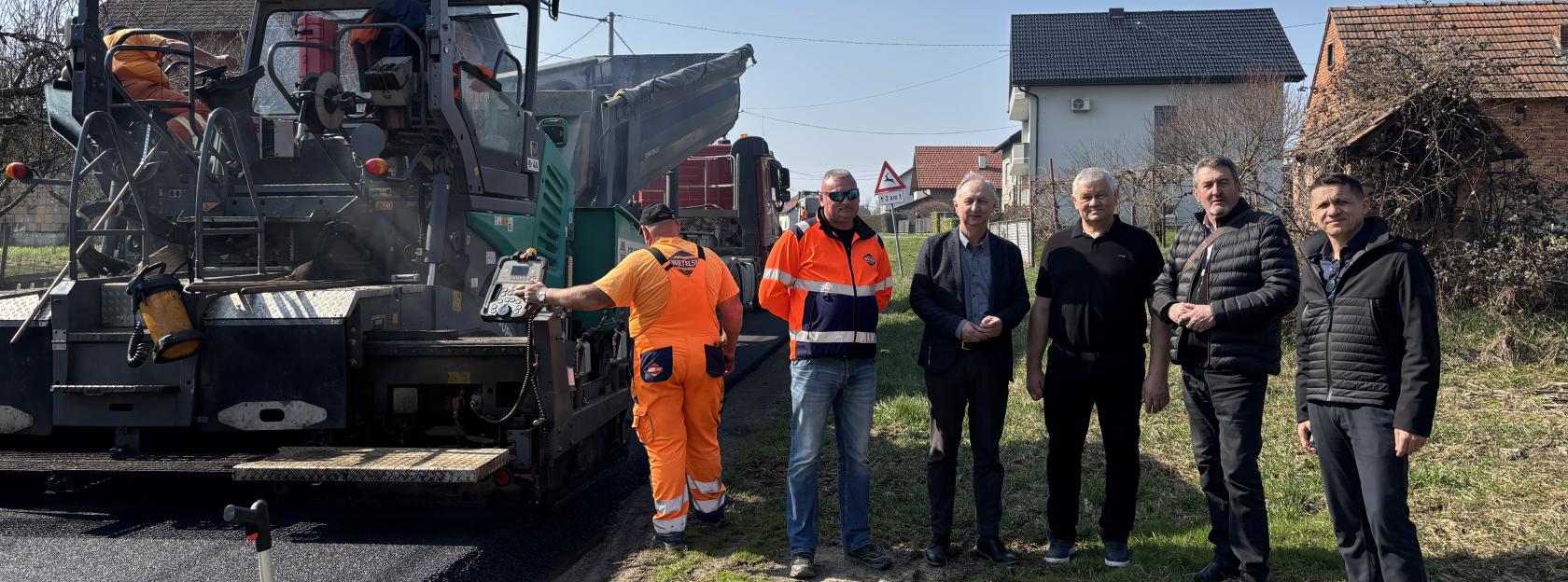 Novo asfaltiranje u Jamaricama: Grad Kutina i ŽUC zajednički ulažu 200.000 eura u obnovu županijske ceste ŽC 3216