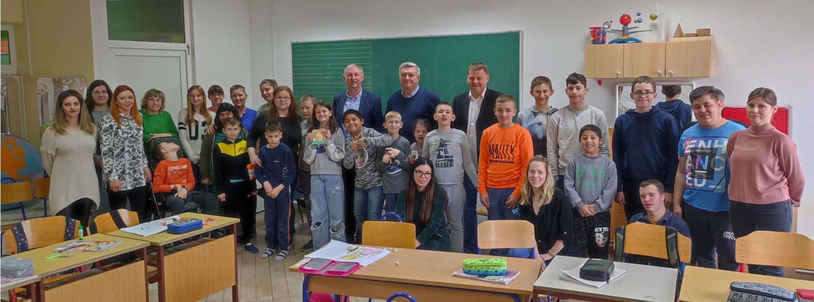 Posjet Posebnom odjelu OŠ Zvonimira Franka uoči Uskrsa