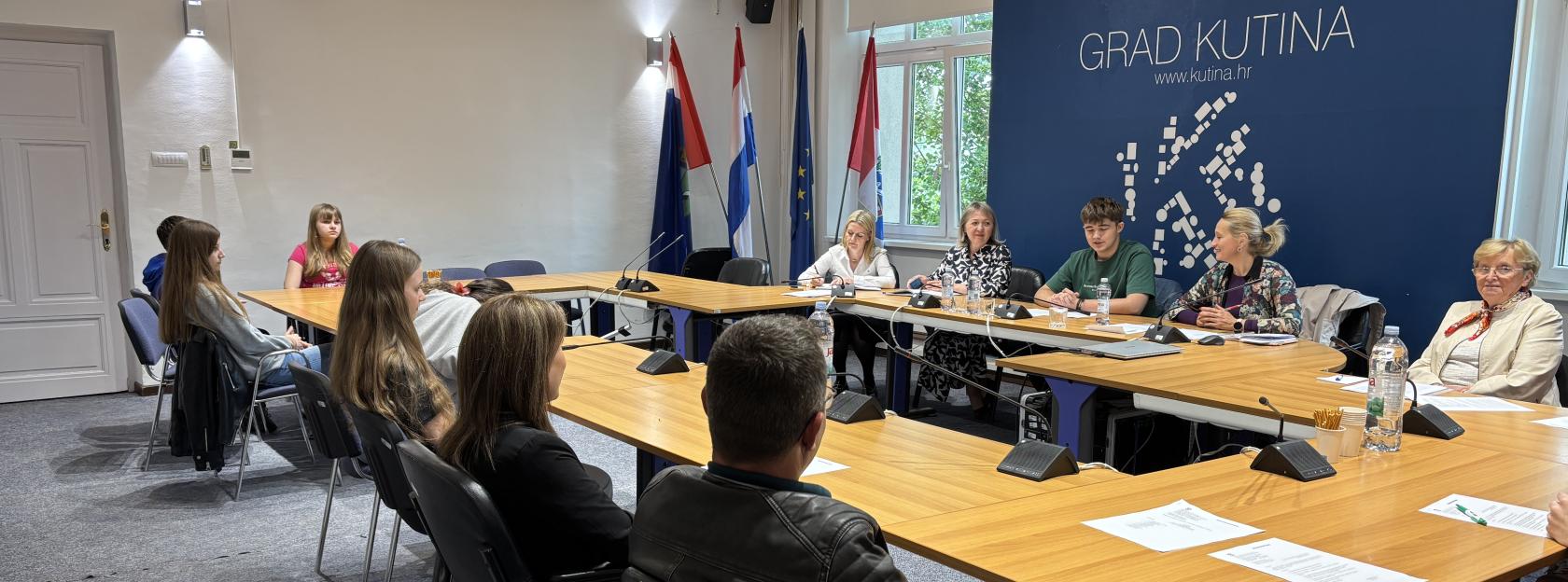 Dječje gradsko vijeće nastavlja projekt povezivanja mladih i starijih generacija