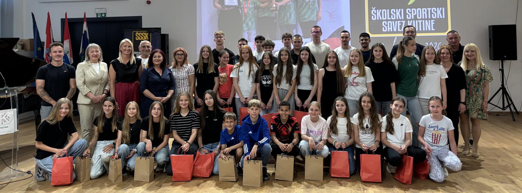 Priznanja najuspješnijim učenicima sportašima i mentorima za uspješnu školsku godinu 2025./2026.