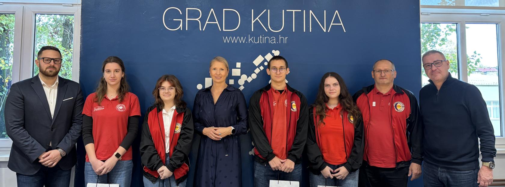 Prijem članova Streličarskog kluba Koros Kutina povodom iznimnih sportskih uspjeha