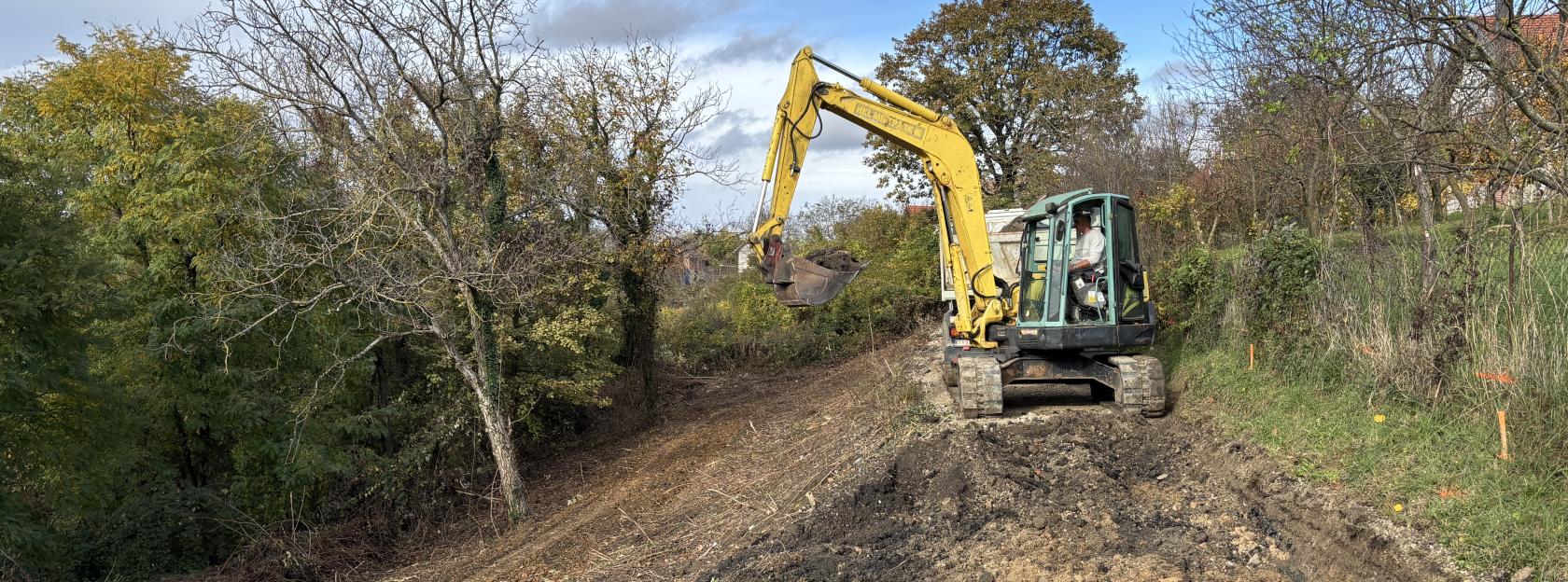 Započela sanacija klizišta u Ulici svetog Martina – sigurnost i prometna povezanost prioritet Grada Kutine