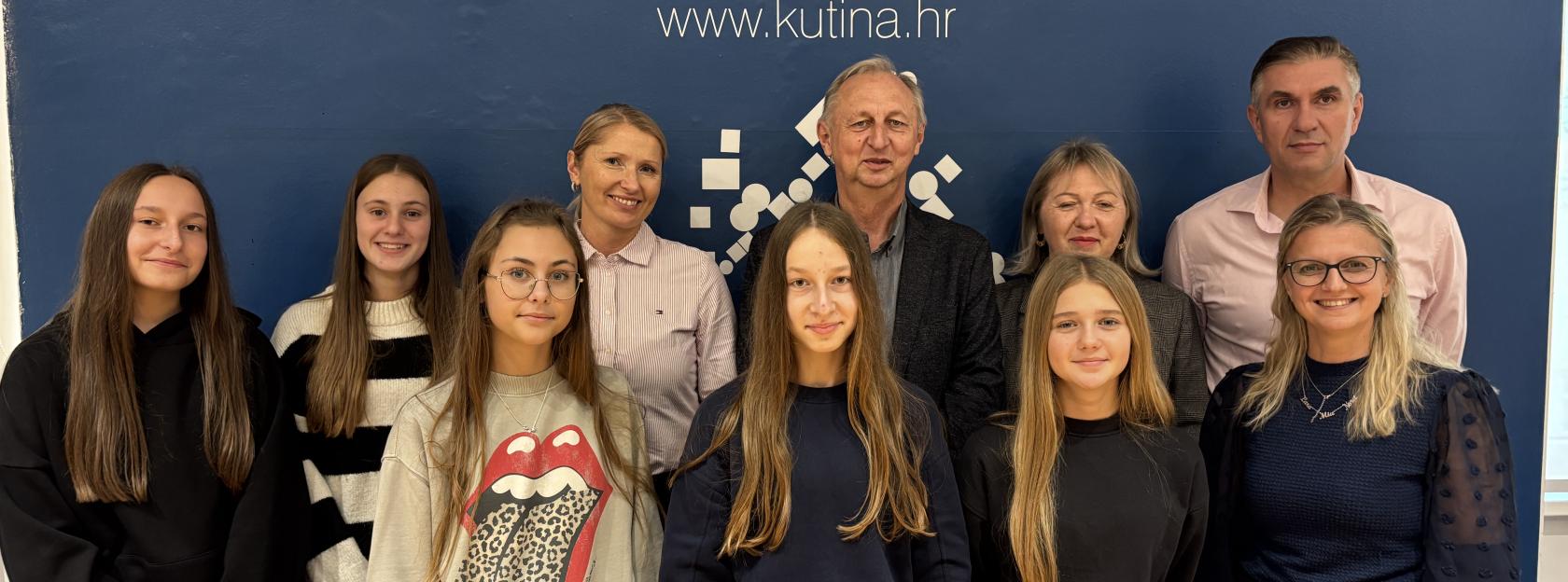 Gradonačelnik primio članove filmske družine OŠ Stjepana Kefelje uoči njihova puta na filmski festival u SAD