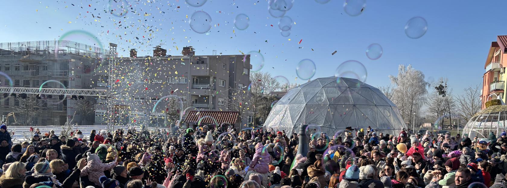 Dječji doček Nove 2026. godine u Kutini