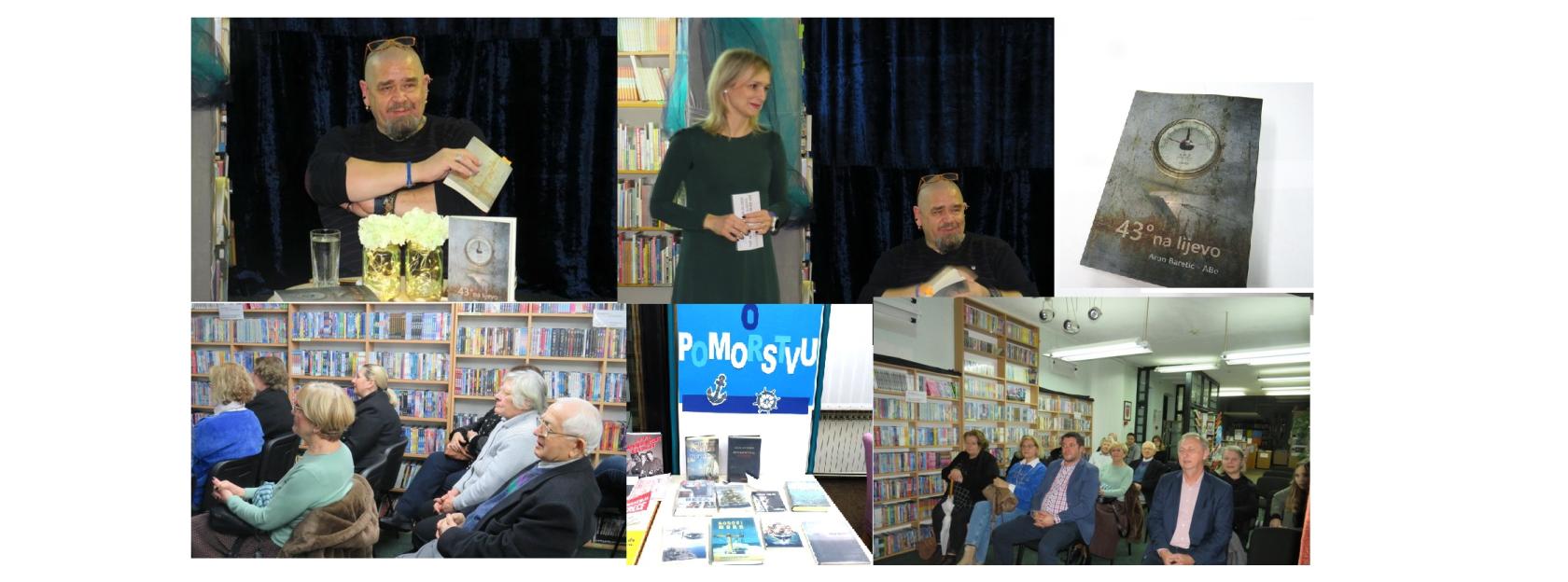 Aron Baretić ABe: promocija knjige „43° na lijevo“
