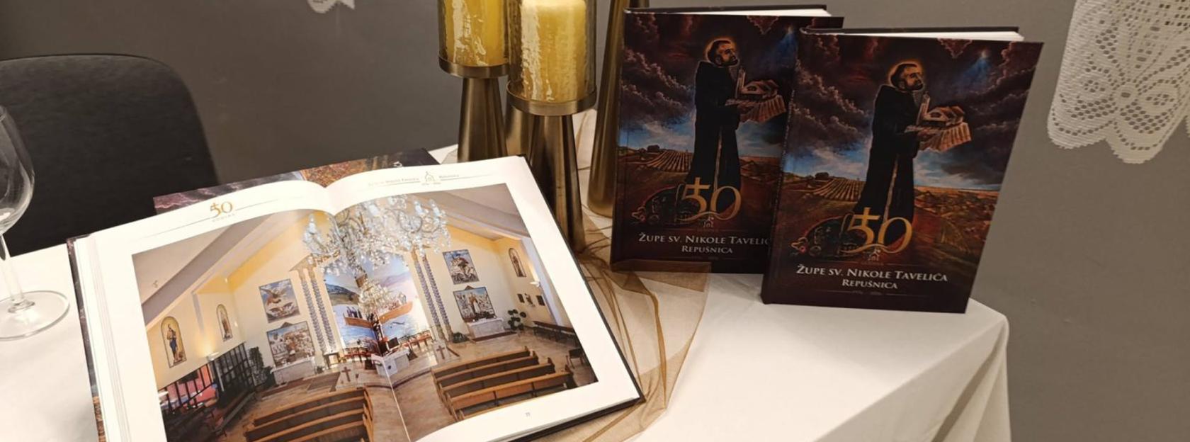 Predstavljena monografija „50 godina Župe sv. Nikole Tavelića Repušnica“