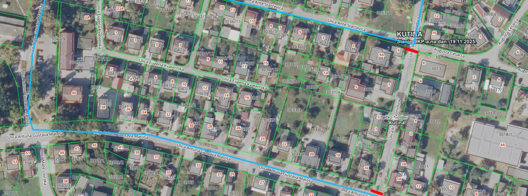 OBAVIJEST O PRIVREMENOM ZATVARANJU PROMETA – DIO ULICE KRALJA ZVONIMIRA U KUTINI