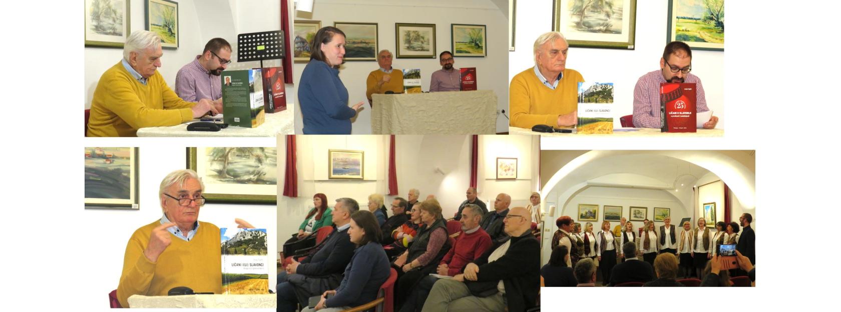 O Ličanima u Slavoniji – promocija knjiga Josipa Fajdića