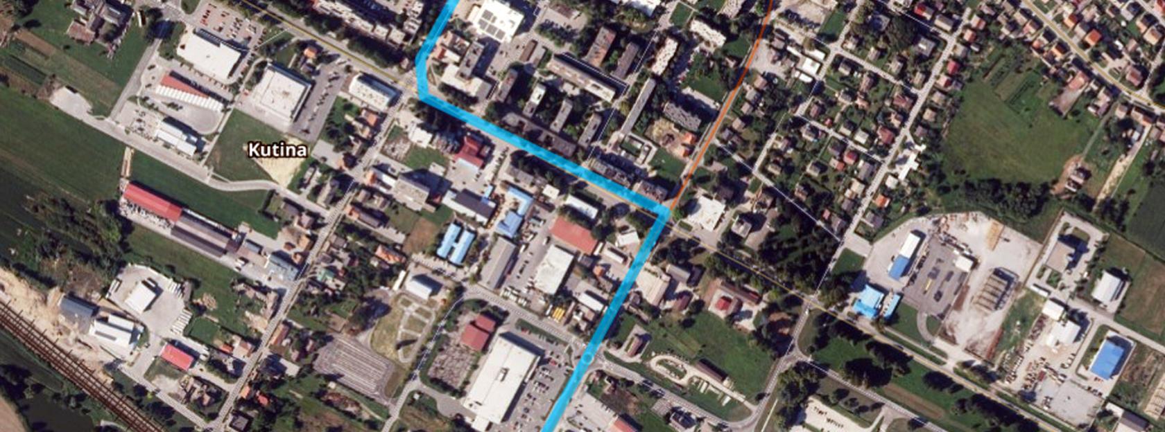 Obavijest o privremenoj regulaciji prometa kroz Kolodvorsku ulicu u Kutini