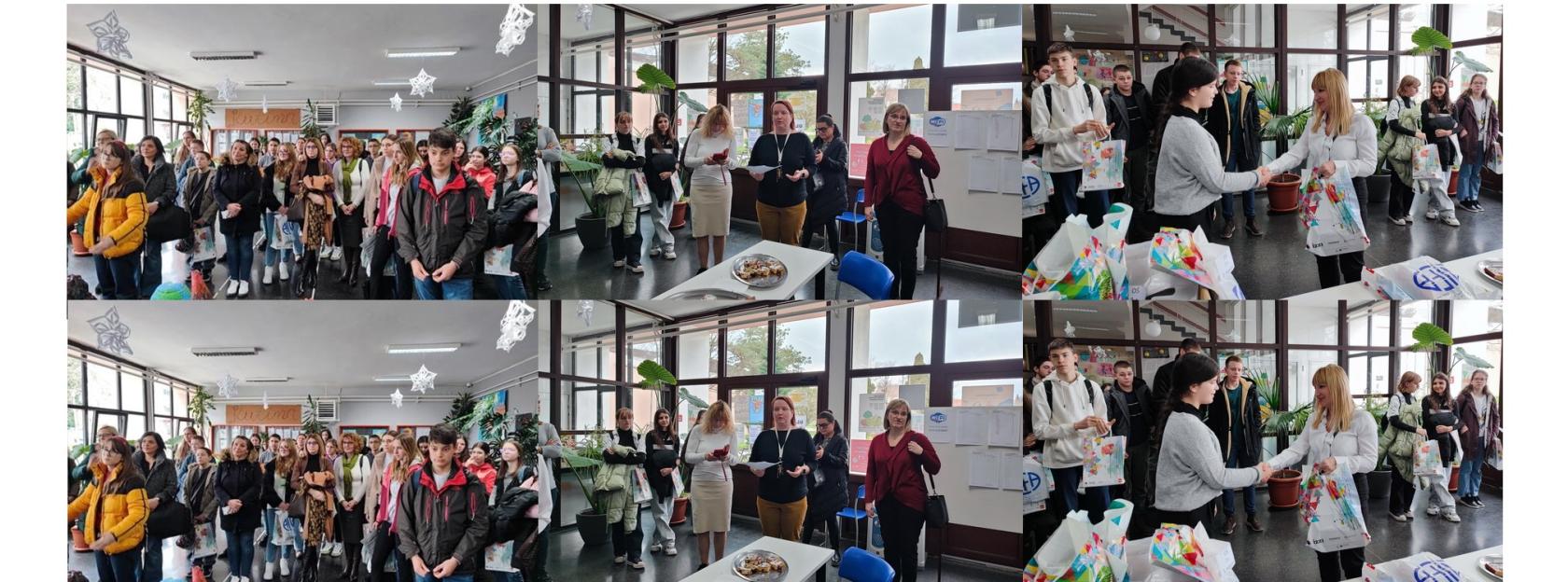 U OŠ V. Vidrića održano županijsko natjecanje iz engleskog jezika