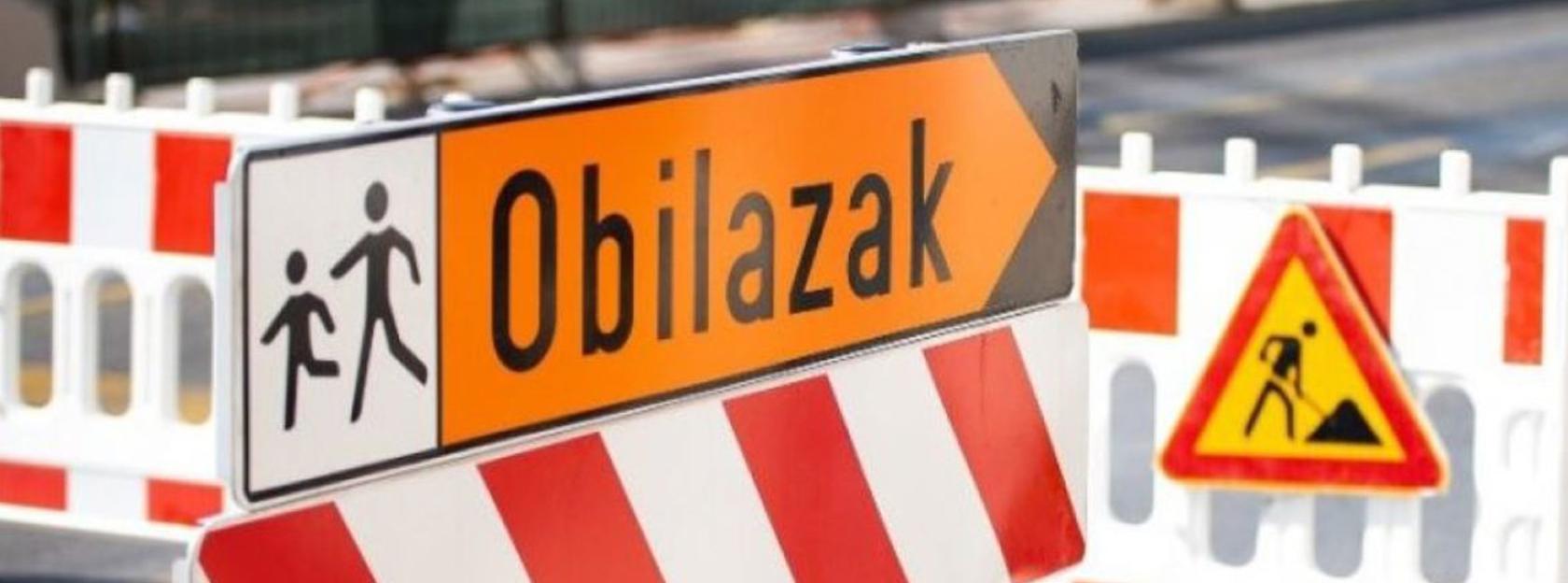 OBAVIJEST O PRIVREMENOM ZATVARANJU PROMETNICE -  DIO JAVNE CESTE D 45  - ULICA KNEZA LJUDEVITA POSAVSKOG U KUTINI OD RASKRIŽJA S ULICOM KRALJA PETRA KREŠIMIRA IV DO KRUŽNOG TOKA PREMA  AUTOCE