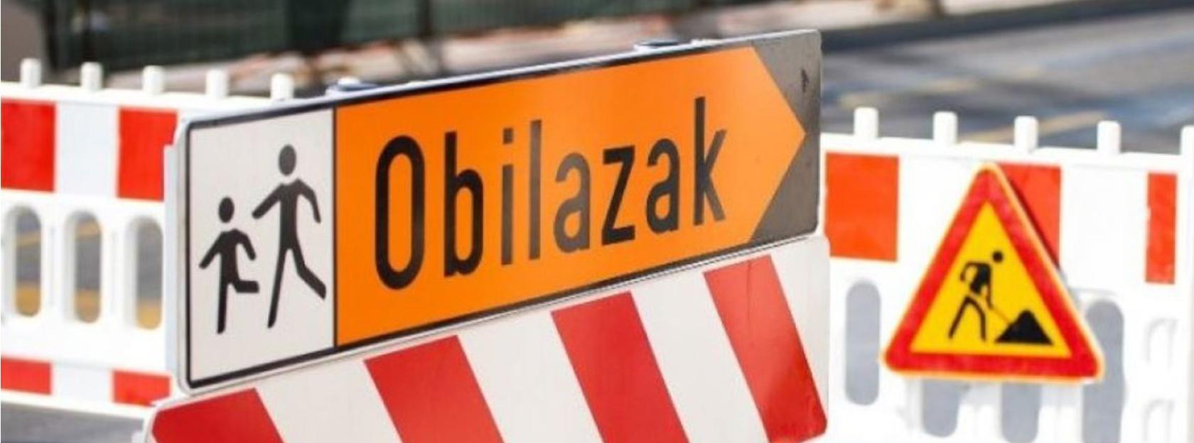OBAVIJEST O PRIVREMENOM ZATVARANJU PROMETA – NA ŽUPANIJSKOJ CESTI 3124 U MJESTU BANOVA JARUGA