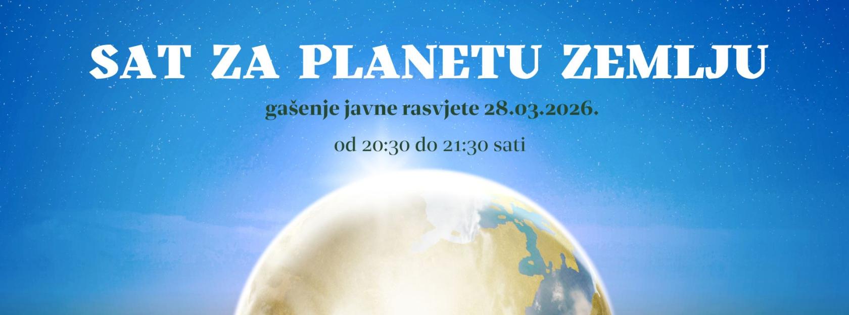 Grad Kutina i ove godine sudjeluje u globalnoj inicijativi „Sat za planet Zemlju“
