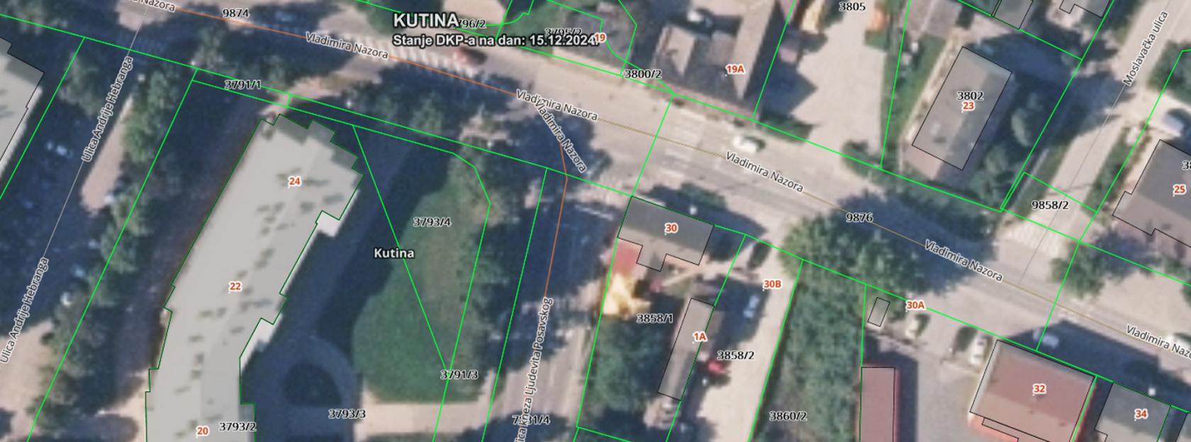 Obavijest o privremenom prestanku radova i normalnom odvijanju prometa – Križanje ulice Kneza Ljudevita Posavskog i ulice Vladimira Nazora u Kutini