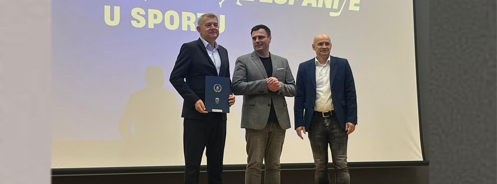 Prvi ugovori u programu „Centar izvrsnosti u sportu“ uručeni sportskim klubovima Sisačko-moslavačke županije