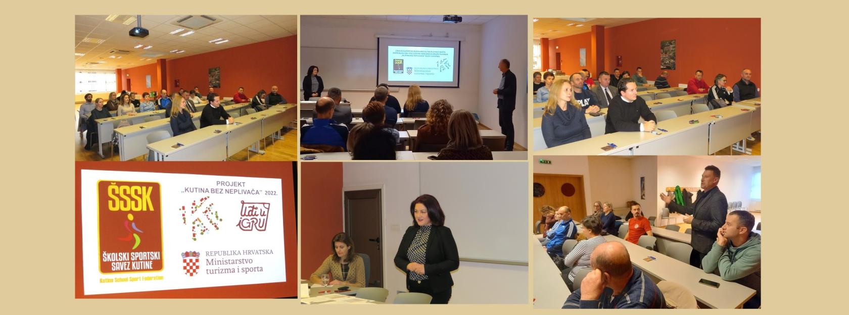 Završna konferencija projekta “Kutina bez neplivača” 2022.