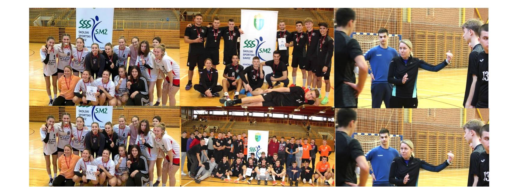 Školska sportska društva Kutine plasirala se na državna natjecanja u rukometu