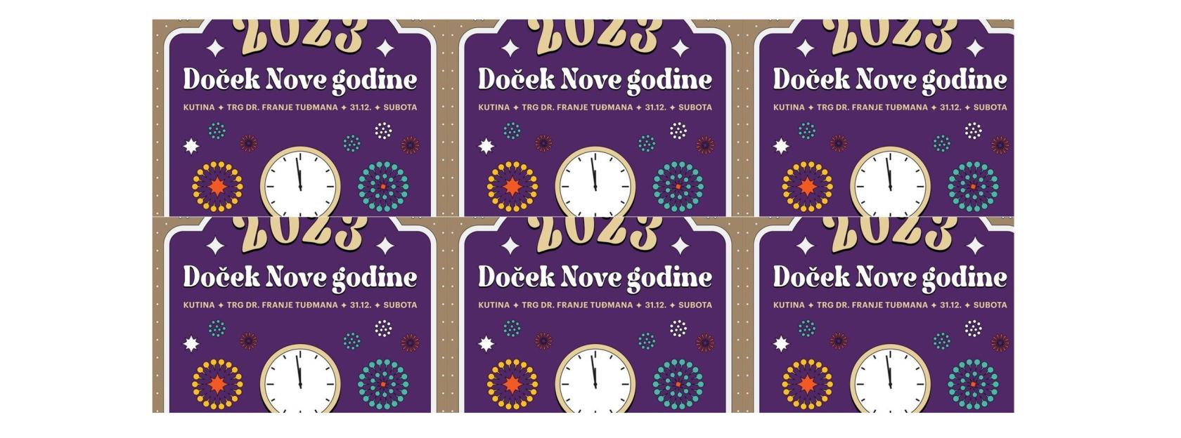 Doček Nove godine za djecu i odrasle na Trgu dr. Franje Tuđmana