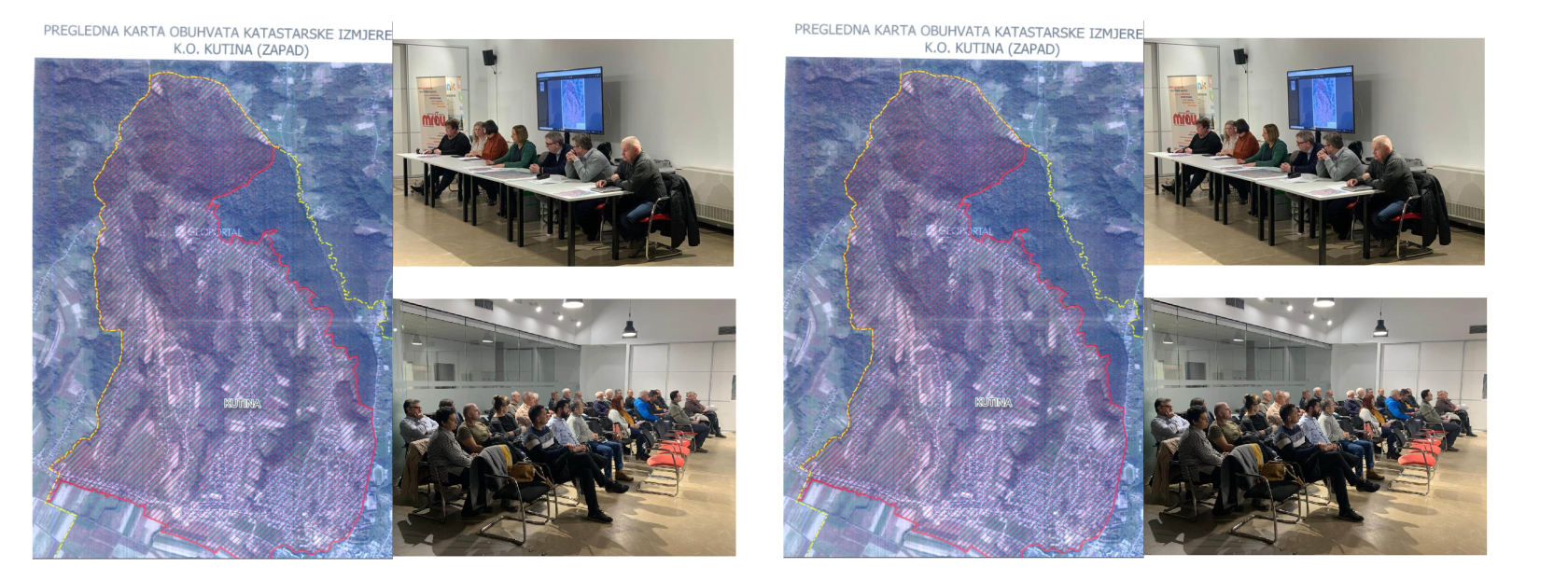 Održana javna tribina o katastarskoj izmjeri KUTINA ZAPAD