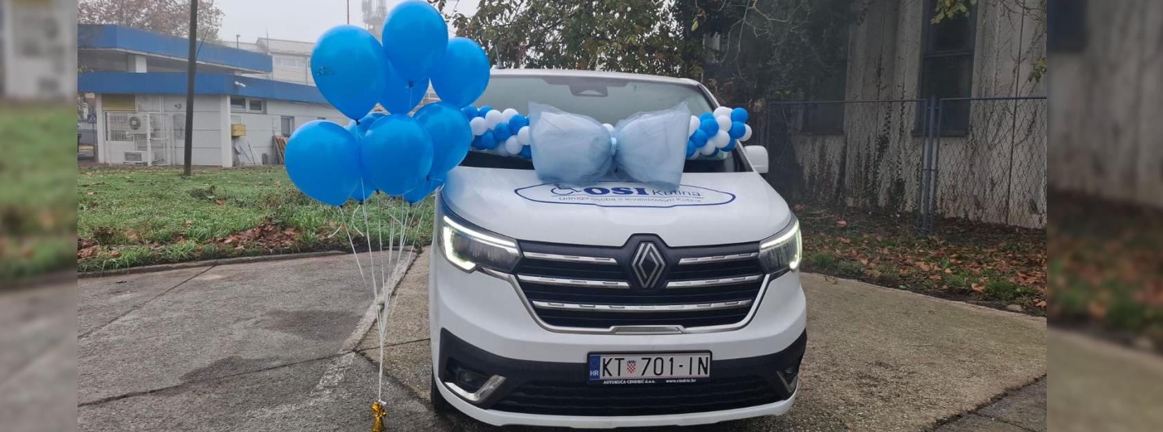 Novo kombi vozilo za udrugu OSI Kutina